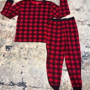Leveret Men’s Red Plaid Pajamas size Medium